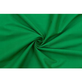 Zachte groene katoenen popeline stof 0,5m
