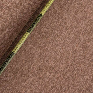 Stof gebreide stof bruin gemêleerd elastisch 0,5m