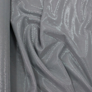 Avondstof gebreide stof met zilverdraad 0,5m