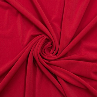 Stof Jersey ITY rode tricot zonder patroon 0,5m