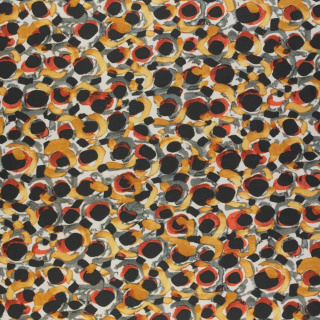 Stof Jersey ITY beige gladde stippen gebreide stof 0,5m