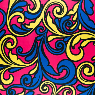 Stof Jersey ITY Kimo damast patroon gebreide stof 0,5m