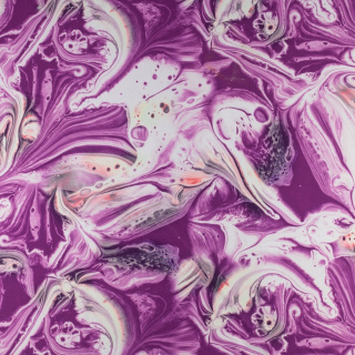 Stof Jersey ITY paars glad patroon gebreide stof 0,5m