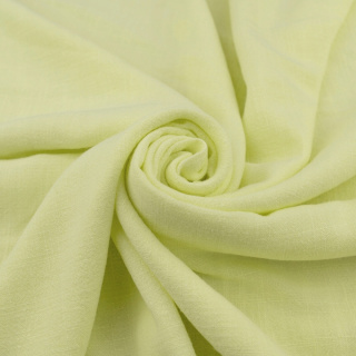 Stof linnen Palermo licht citroen linnen 0,5m