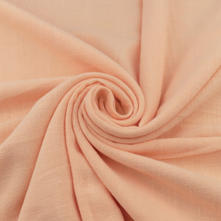 Stof linnen Palermo licht zalm linnen 0,5m