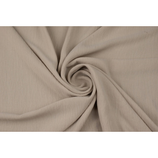 Stof American krepp beige elastisch 0,5m