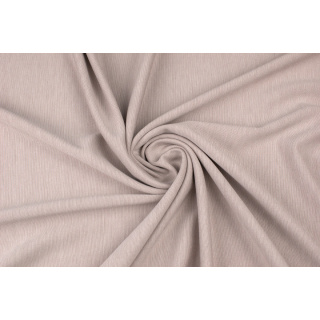 Stof Punto gebreide beige zonder patroon om te naaien 0,5m