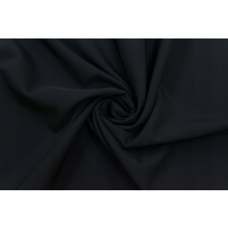 Stof Barbie zwart zacht dik 0,5m