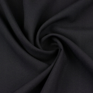 Panamastof zwart universeel voor gordijnen glad zonder patroon 0,5m