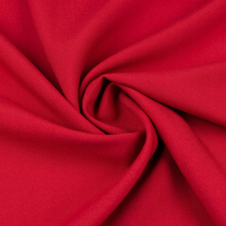 Panama stof rood universeel voor gordijnen glad zonder patroon 0,5m
