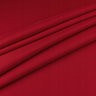 Panama stof rood voor gordijnen glad zonder patroon 280cm 0,5m