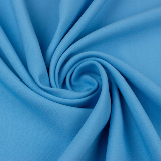 Stof Panama lichtblauw universeel voor gordijnen glad zonder patroon 0,5m
