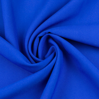 Stof Panama kobaltblauw universeel voor gordijnen glad zonder patroon 0,5m