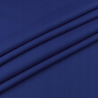 Panama stof blauwe vergeet-mij-nietjes voor gordijnen glad 280cm 0,5m