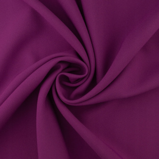 Stof Panama donker magenta universeel voor gordijnen glad 0,5m