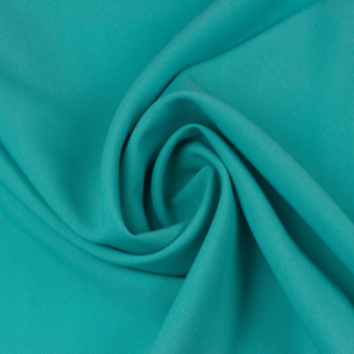 Stof Panama turquoise universeel voor gordijnen glad zonder patroon 0,5m