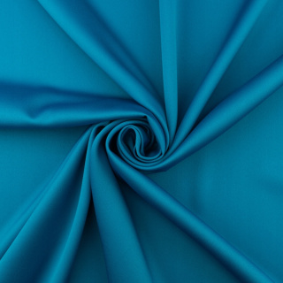 Satijnstof Magnus azuur glad 0,5m