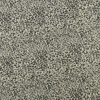 Chiffon stof beige grijs glad luipaard patroon 0,5m