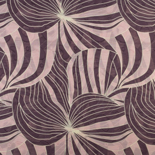 Stof chiffon glad abstract patroon 0,5m