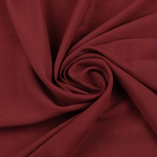Stof bordeaux viscose glad 100% viscose 0,5m