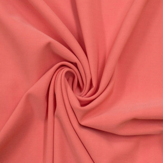 Stof Orlando zalmroze glad om te naaien 0,5m
