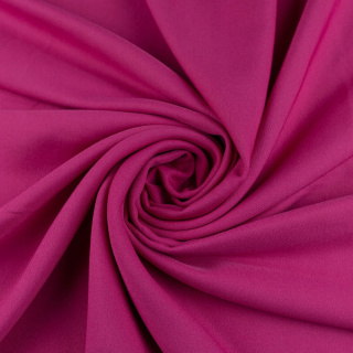Stof viscose twill roze glad zonder patroon 0,5m