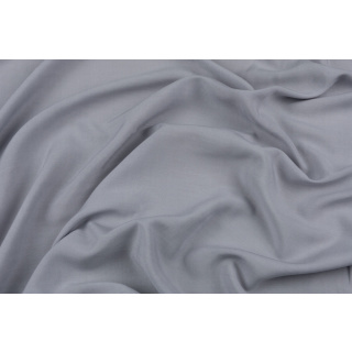 Stof lichtgrijs zacht 100% viscose 0,5m