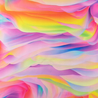 Stof viscose twill roze glad patroon gesmeerd 0,5m