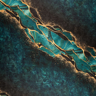 Stof viscose twill smaragd glad patroon 0,5m