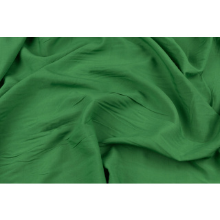 Groene zachte viscose stof 100% viscose 0,5m