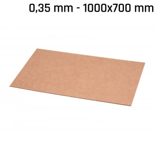 Afdichtingsplaat karton - 1000x700x0,35 mm