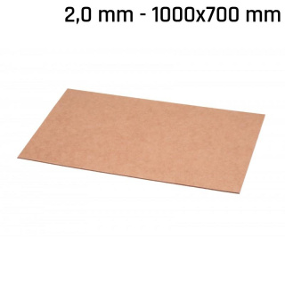 Afdichtingsplaat karton - 1000x700x2,0 mm