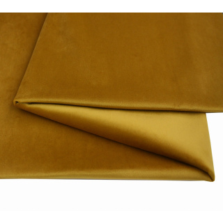 Fluwelen velours VELVET meubelstof goud 50x145cm