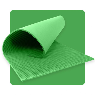 Akoestisch paneel schuim VLNY 200×100 cm 2 cm donkergroen