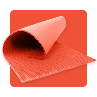 Akoestisch paneel schuim VLNY 200×100 cm 5 cm meloen