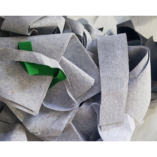 Productieafval verschillende stukken ter bescherming van isolatie