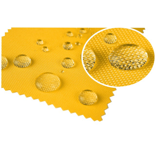 Waterafstotende teflonstof geel 160 cm 1 m