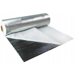 Zelfklevende butylmat 2,5 mm ECO-25 van aluminium 400x50cm