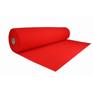 Rode zachte vilt-non-woven textiel 3 mm 150×50 cm 400 g/m²