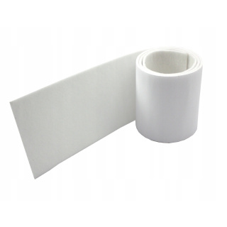 Zelfklevend vilt 3,5 mm wit 10x100cm