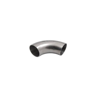 RVS Hamburgse elleboog Φ101,6x1,6 mm
