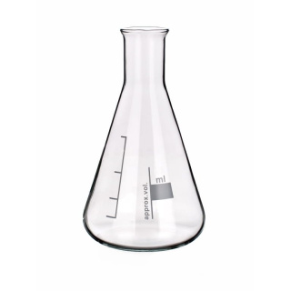 Erlenmeyerova banka 100 ml, úzke hrdlo, borosilikátové sklo BORO 3.3 - Glassco