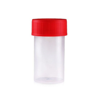 Asceptisch urinpotje 40ml met schroefdeksel