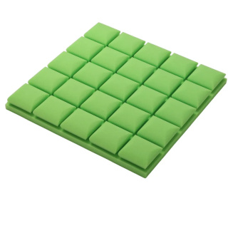 Akoestisch paneel lichtgroen BLOK 50×50 cm dikte 5 cm