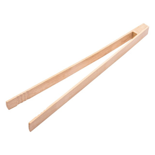 Houten grilltang groot 32 cm