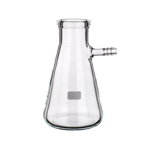 Vákuová filtračná banka 100 ml so sklenou tryskou, borosilikátové sklo BORO 3.3
