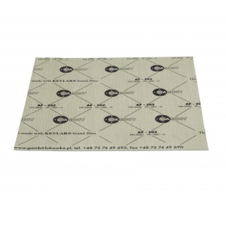 Afdichtingsplaat GAMBIT AF-202 | Aramide afdichtingsplaat met grafiet voor lage temperaturen