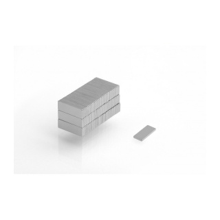 Neodymiummagneet 10 stuks plat MPL 15x5x1 N38