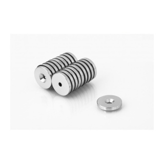 Neodymiummagneet met schroefgat MP 20x(7,5x3,5)x5 N38
