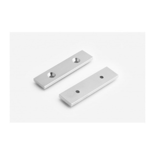 Neodymiummagneet met schroefgat MPL 80x20x4 N38